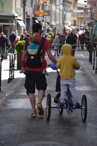 Carcassonne à roulettes